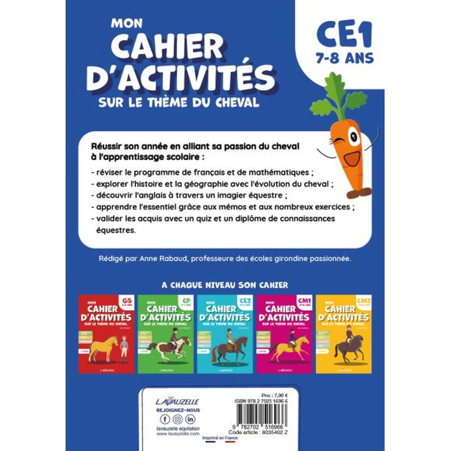 Mon Cahier D'activités Sur Le Thème Du Cheval - CE1 2 Mon Cahier D'activités Sur Le Thème Du Cheval - CE1 – Image 2
