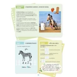Mon Cahier D'activités Sur Le Thème Du Cheval - CE2 -Fournitures Équestres Magasin mon cahier dactivites sur le theme du cheval ce2 3