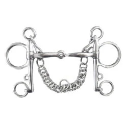 Mors équitation Cheval Et Poney Pelham Brisé En Inox