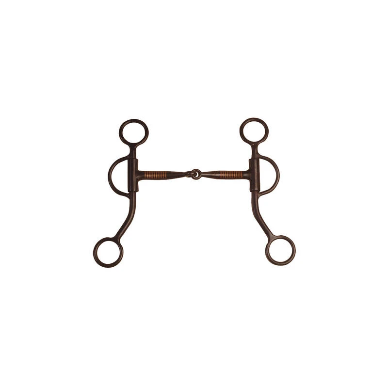 Mors Western Simple Brisure En Fer à Branches Courtes 1 Mors Western Simple Brisure En Fer à Branches Courtes