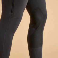 Pantalon Chaud équitation Homme 140 WARM Gris Foncé -Fournitures Équestres Magasin pantalon chaud equitation homme 140 warm gris fonce 5