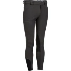 Pantalon Chaud équitation Homme 140 WARM Gris Foncé -Fournitures Équestres Magasin pantalon chaud equitation homme 140 warm gris fonce 7