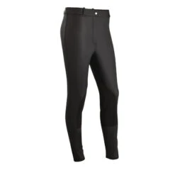 Pantalon Chaud Imperméable équitation Enfant KIPWARM Noir