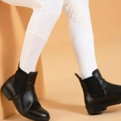 Pantalon De Concours équitation Basanes Agrippantes Enfant - 500 Blanc -Fournitures Équestres Magasin pantalon de concours equitation basanes agrippantes enfant 500 blanc 5