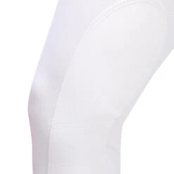 Pantalon De Concours équitation Basanes Agrippantes Homme - 140 Blanc -Fournitures Équestres Magasin pantalon de concours equitation basanes agrippantes homme 140 blanc 3