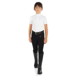 Pantalon D'équitation Enfant En Tissu Technique