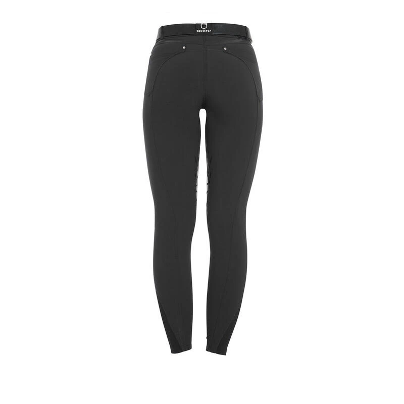 Pantalon D'équitation Femme En Tissu Bi-élastique Avec Grip Genou 3 Pantalon D'équitation Femme En Tissu Bi-élastique Avec Grip Genou – Image 3