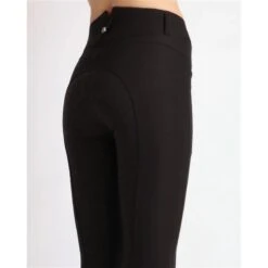 Pantalon D'équitation Highwaist 2.0 Megan Fond Silicone Montar Noir -Fournitures Équestres Magasin pantalon dequitation highwaist 20 megan fond silicone montar noir 3