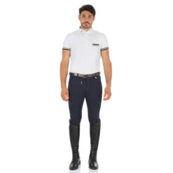 Pantalon D'équitation Homme Avec Grip En Silicone -Fournitures Équestres Magasin pantalon dequitation homme avec grip en silicone 3