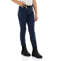 Pantalon D'équitation Jodhpur Enfant En Tissu Technique