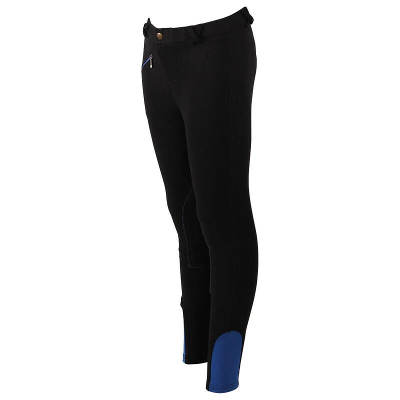 Pantalon D’Equitation Junior QHP Noir 2 Pantalon D’Equitation Junior QHP Noir – Image 2
