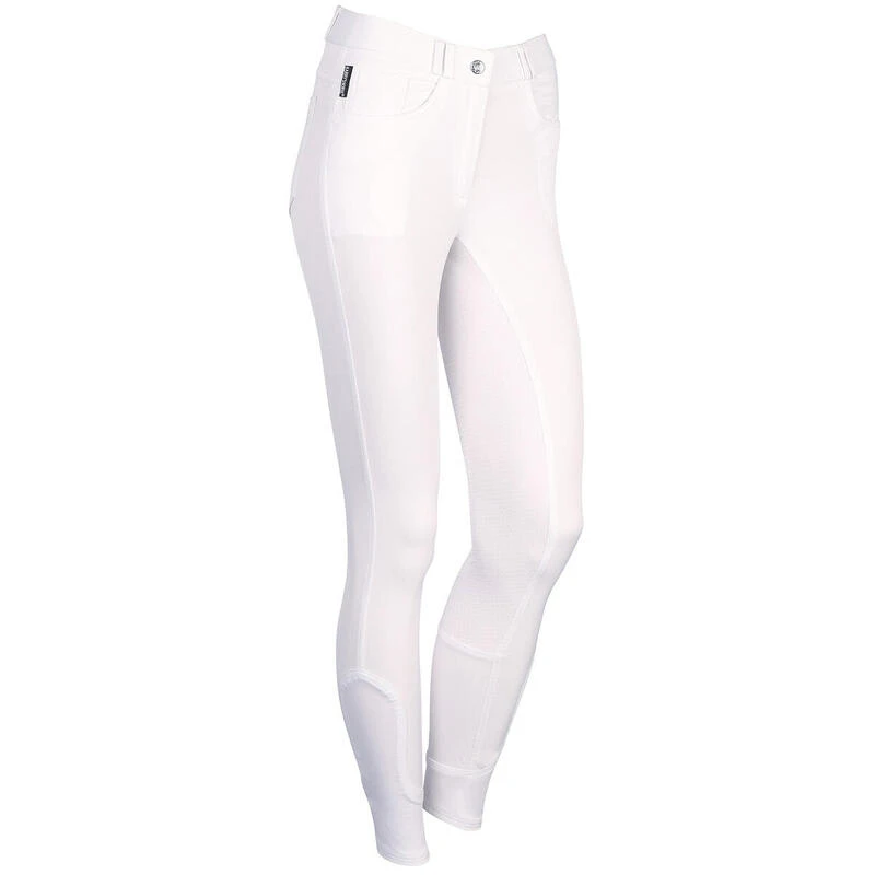 Pantalon D'équitation Redwood Full Grip Enfants Harry's Horse Blanc 2 Pantalon D'équitation Redwood Full Grip Enfants Harry's Horse Blanc – Image 2