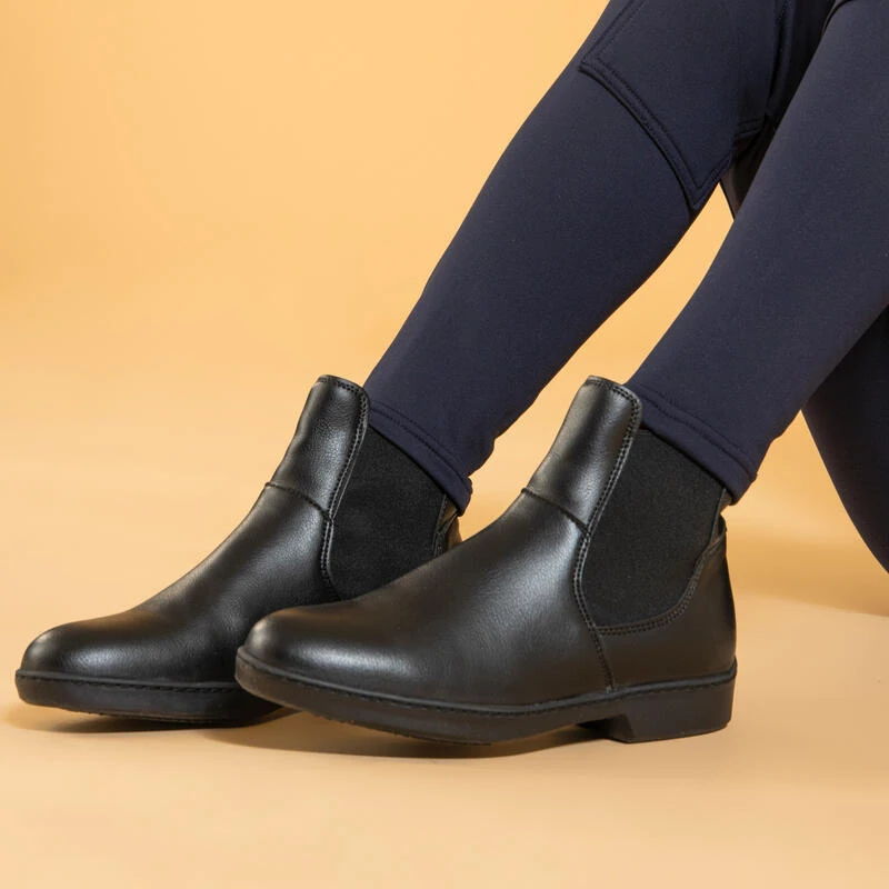 Pantalon équitation Chaud Enfant - 100 Marine 5 Pantalon équitation Chaud Enfant - 100 Marine – Image 5