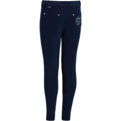 Pantalon équitation Chaud Enfant - 100 Marine 12 Pantalon équitation Chaud Enfant - 100 Marine -Fournitures Équestres Magasin pantalon equitation chaud enfant 100 marine 5