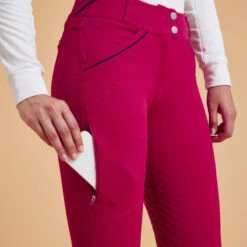 Pantalon équitation Classic Grip Femme - 900 Rose Cardinal 13 Pantalon équitation Classic Grip Femme - 900 Rose Cardinal -Fournitures Équestres Magasin pantalon equitation classic grip femme 900 rose cardinal 3
