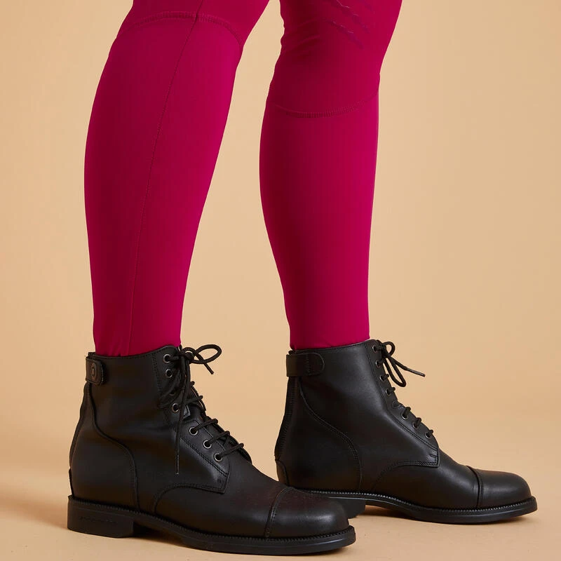 Pantalon équitation Classic Grip Femme - 900 Rose Cardinal 9 Pantalon équitation Classic Grip Femme - 900 Rose Cardinal – Image 9