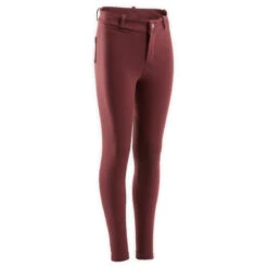 Pantalon équitation Enfant 140 Bordeaux -Fournitures Équestres Magasin pantalon equitation enfant 140 bordeaux 5