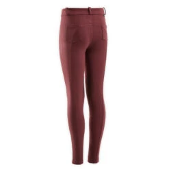 Pantalon équitation Enfant 140 Bordeaux -Fournitures Équestres Magasin pantalon equitation enfant 140 bordeaux 6