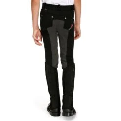 Pantalon équitation Enfant FULLSEAT Noir Et Gris 12 Pantalon équitation Enfant FULLSEAT Noir Et Gris -Fournitures Équestres Magasin pantalon equitation enfant fullseat noir et gris 2