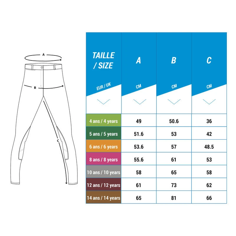 Pantalon équitation Enfant FULLSEAT Noir Et Gris 6 Pantalon équitation Enfant FULLSEAT Noir Et Gris – Image 6