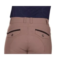 Pantalon équitation Fille Mid Grip QHP Rylee -Fournitures Équestres Magasin pantalon equitation fille mid grip qhp rylee 5