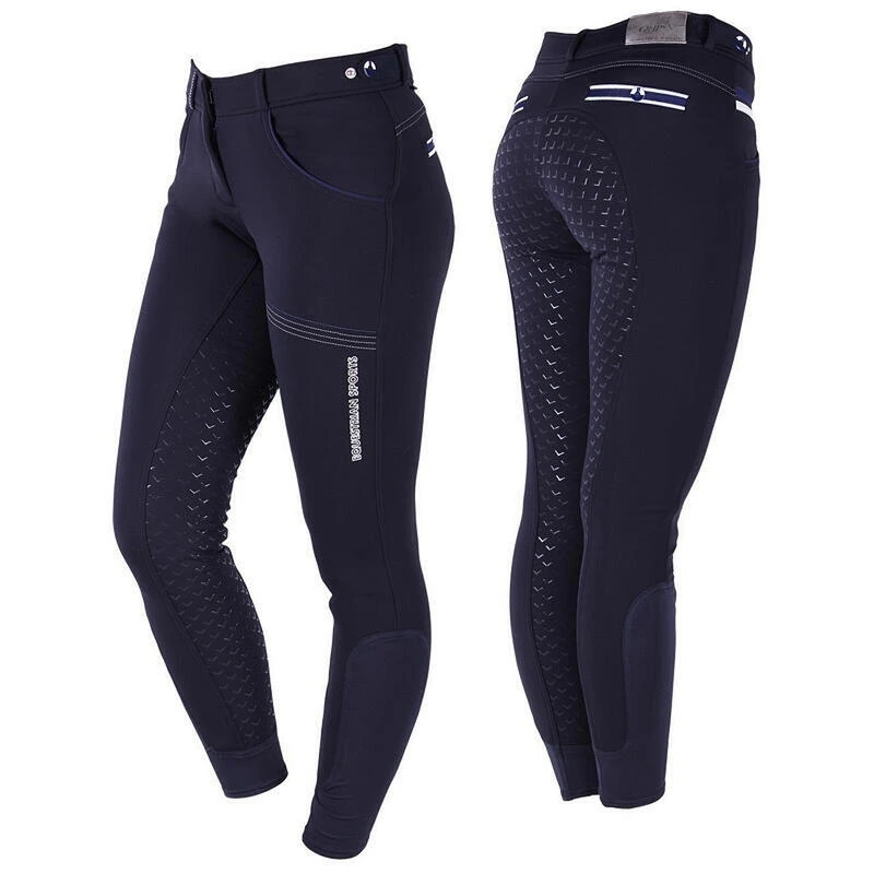 Pantalon équitation Full Grip Femme QHP Emma 1 Pantalon équitation Full Grip Femme QHP Emma