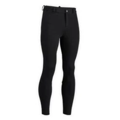 Pantalon équitation Homme 100 Noir 14 Pantalon équitation Homme 100 Noir -Fournitures Équestres Magasin pantalon equitation homme 100 noir 6