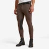 Pantalon équitation Homme 140 Basanes Agrippantes Marron