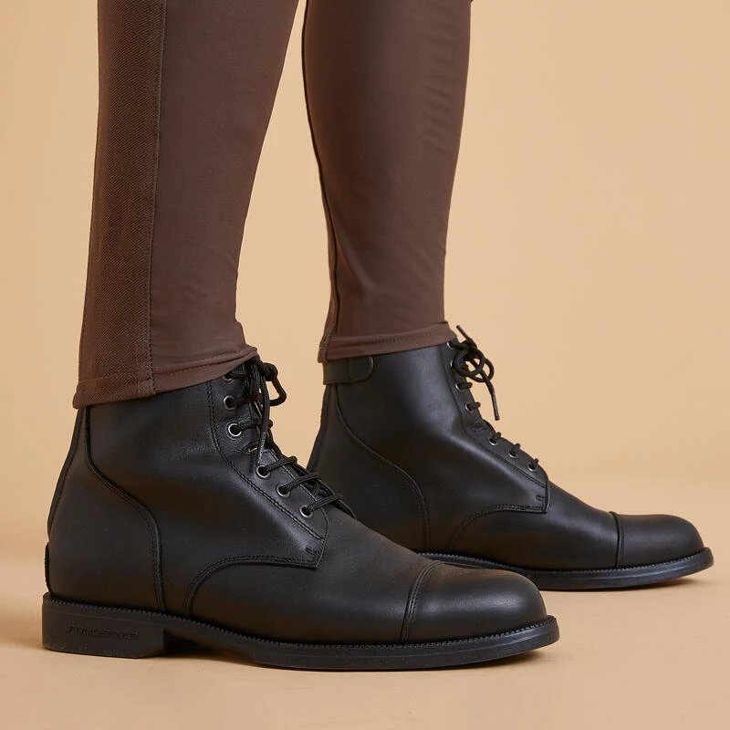 Pantalon équitation Homme 140 Basanes Agrippantes Marron 5 Pantalon équitation Homme 140 Basanes Agrippantes Marron – Image 5