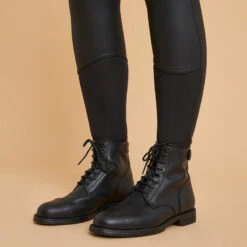 Pantalon équitation Kipwarm Chaud Et Déperlant Femme - 500 Noir -Fournitures Équestres Magasin pantalon equitation kipwarm chaud et deperlant femme 500 noir 8