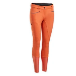 Pantalon équitation Léger Fullgrip Femme - 580 Terracotta -Fournitures Équestres Magasin pantalon equitation leger fullgrip femme 580 terracotta 7