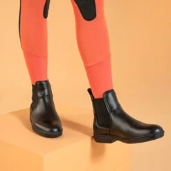 Pantalon équitation Léger Mesh Basanes Agrippantes Enfant - 500 Terracotta -Fournitures Équestres Magasin pantalon equitation leger mesh basanes agrippantes enfant 500 terracotta 6