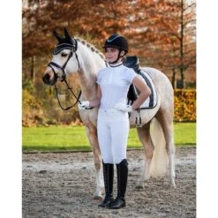 Pantalon équitation Mid Grip Enfant QHP Kae -Fournitures Équestres Magasin pantalon equitation mid grip enfant qhp kae 2