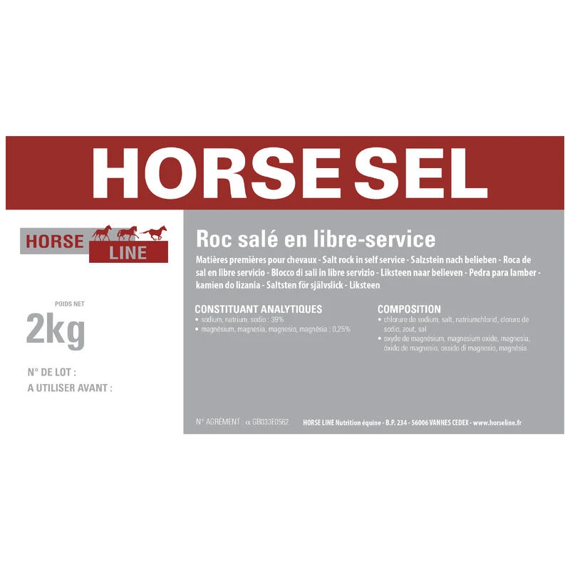 Pierre à Sel équitation Cheval Et Poney - Horse Roc Sel Pur 2 Kg 2 Pierre à Sel équitation Cheval Et Poney - Horse Roc Sel Pur 2 Kg – Image 2