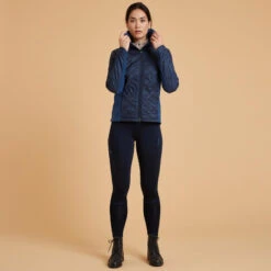 Polaire équitation Bi-matière Femme - 500 Marine 12 Polaire équitation Bi-matière Femme - 500 Marine -Fournitures Équestres Magasin polaire equitation bi matiere femme 500 marine 2