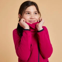 Polaire équitation Enfant - 100 Rose Cardinal 12 Polaire équitation Enfant - 100 Rose Cardinal -Fournitures Équestres Magasin polaire equitation enfant 100 rose cardinal 5