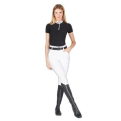 Polo De Concours équitation Manches Longues Femme Vestrum Follonica