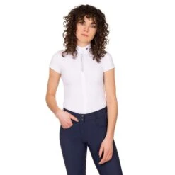 Polo De Concours Femme Presteq PerformNow -Fournitures Équestres Magasin polo de concours femme presteq performnow 2