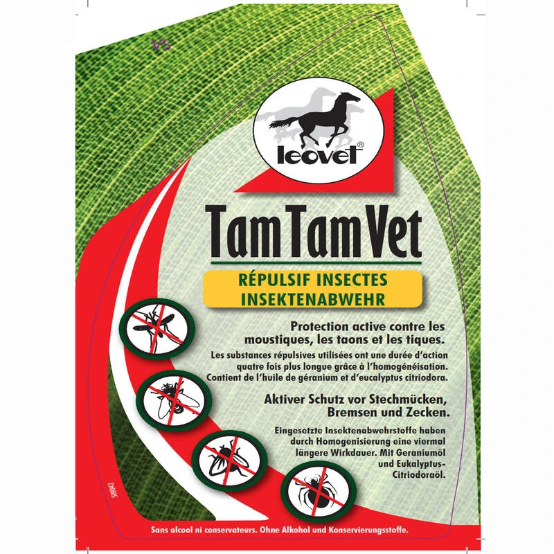 Répulsif Anti-insecte Spray Cheval Et Poney - Tam Tam Vet 550 Ml LEOVET 2 Répulsif Anti-insecte Spray Cheval Et Poney - Tam Tam Vet 550 Ml LEOVET – Image 2