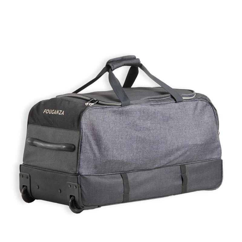 Sac De Transport à Roulettes équitation TROLLEY 80 L Gris Et Lin. 3 Sac De Transport à Roulettes équitation TROLLEY 80 L Gris Et Lin. – Image 3