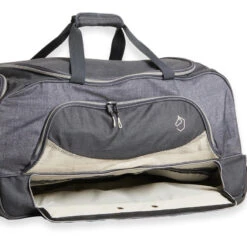 Sac De Transport à Roulettes équitation TROLLEY 80 L Gris Et Lin. 16 Sac De Transport à Roulettes équitation TROLLEY 80 L Gris Et Lin. -Fournitures Équestres Magasin sac de transport a roulettes equitation trolley 80 l gris et lin 6
