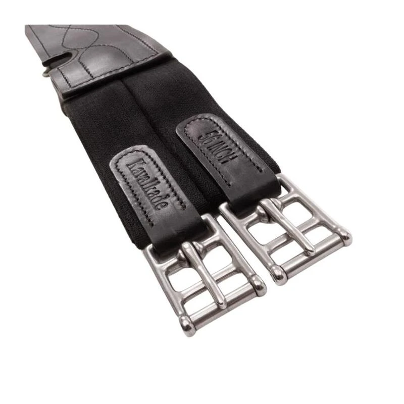 Sangle Bavette D'équitation Cuir Huilé Avec Fausse Fourrure Kavalkade Casper 5 Sangle Bavette D'équitation Cuir Huilé Avec Fausse Fourrure Kavalkade Casper – Image 5