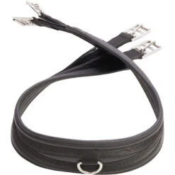 Sangle équitation Synthétique Cheval Et Poney - 100 Noire -Fournitures Équestres Magasin sangle equitation synthetique cheval et poney 100 noire 2