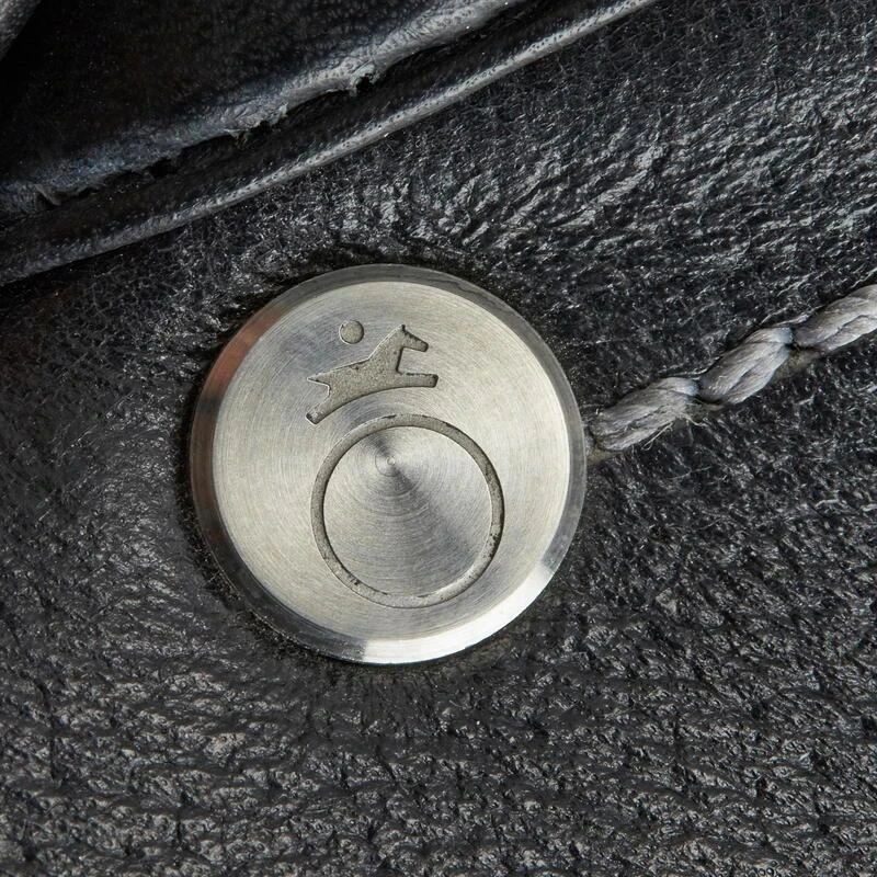 Selle Polyvalente En Cuir équipée équitation Cheval Et Poney SCHOOLING Noir 16"5 7 Selle Polyvalente En Cuir équipée équitation Cheval Et Poney SCHOOLING Noir 16"5 – Image 7