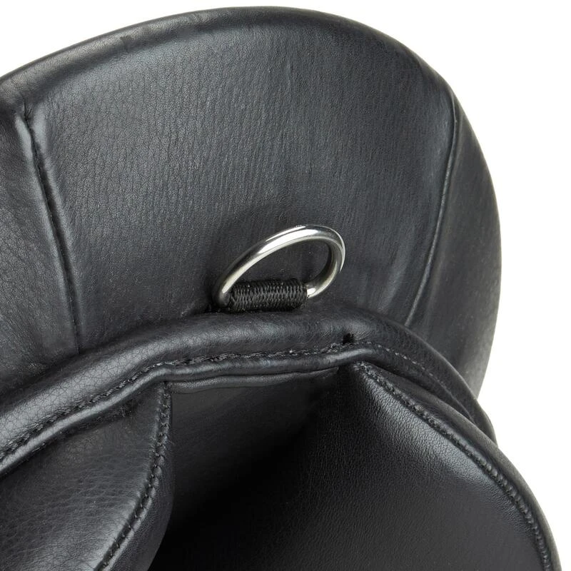 Selle Polyvalente En Cuir équipée équitation Cheval Et Poney SCHOOLING Noir 16"5 9 Selle Polyvalente En Cuir équipée équitation Cheval Et Poney SCHOOLING Noir 16"5 – Image 9