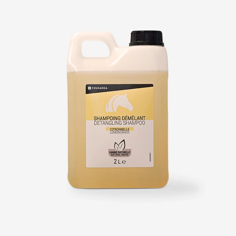 Shampoing Citronnelle Démêlant Cheval Et Poney 2L 1 Shampoing Citronnelle Démêlant Cheval Et Poney 2L