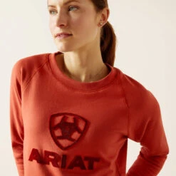Sweatshirt Femme Ariat Benicia -Fournitures Équestres Magasin sweatshirt femme ariat benicia 3