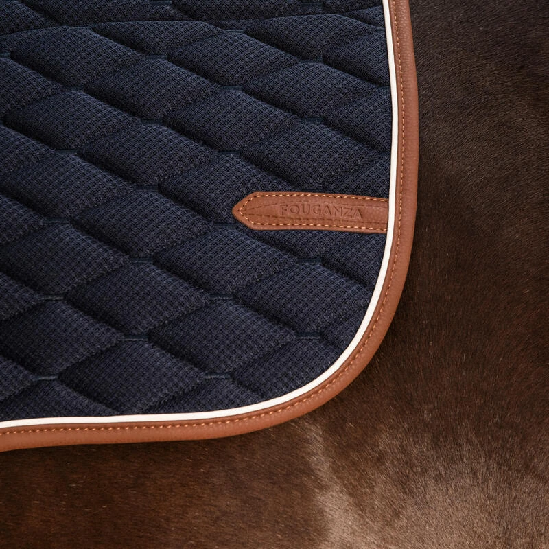 Tapis De Selle équitation Amortisseur Cheval - 900 Marine 2 Tapis De Selle équitation Amortisseur Cheval - 900 Marine – Image 2