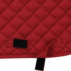 Tapis De Selle équitation SCHOOLING Rouge - Tailles Poney Et Cheval -Fournitures Équestres Magasin tapis de selle equitation schooling rouge tailles poney et cheval 3