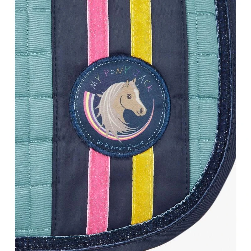 Tapis De Selle Pour Cheval Coton Premier Equine MPJ GP / Jump Glitter 4 Tapis De Selle Pour Cheval Coton Premier Equine MPJ GP / Jump Glitter – Image 4